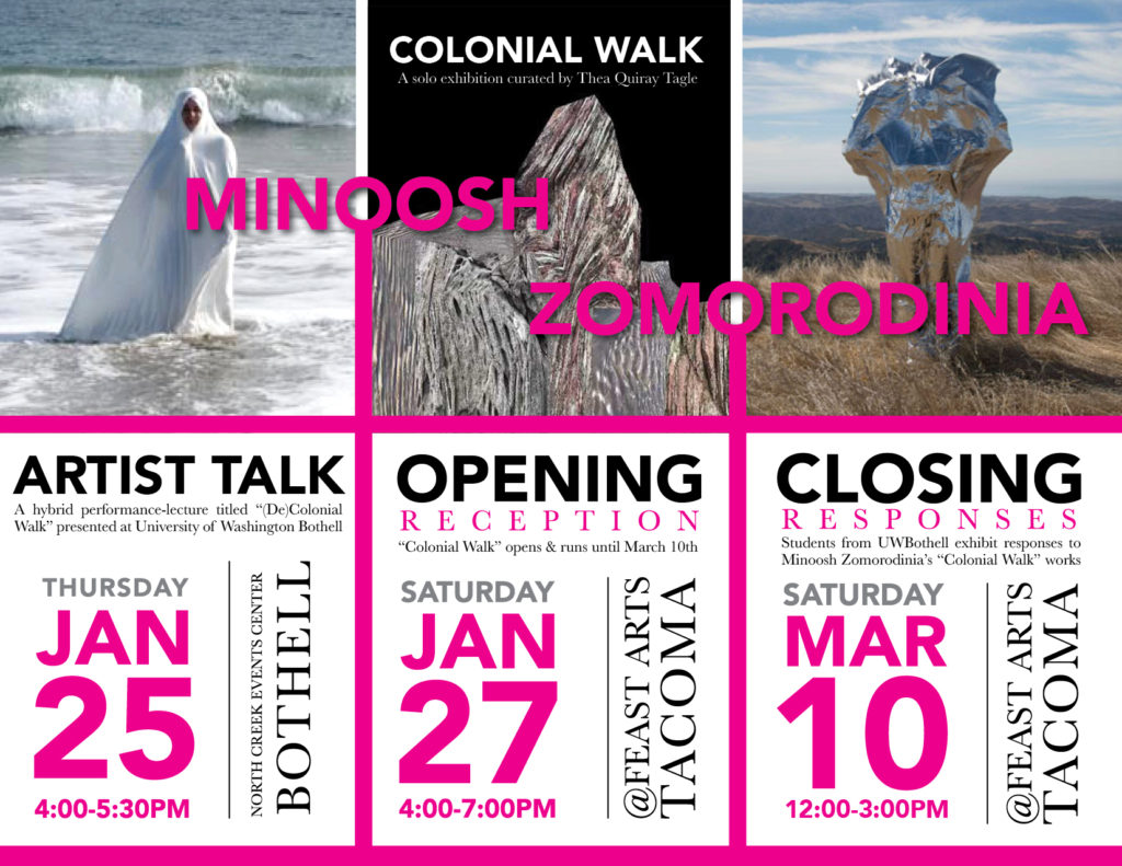 Minoosh Zomorodinia: Colonial Walk