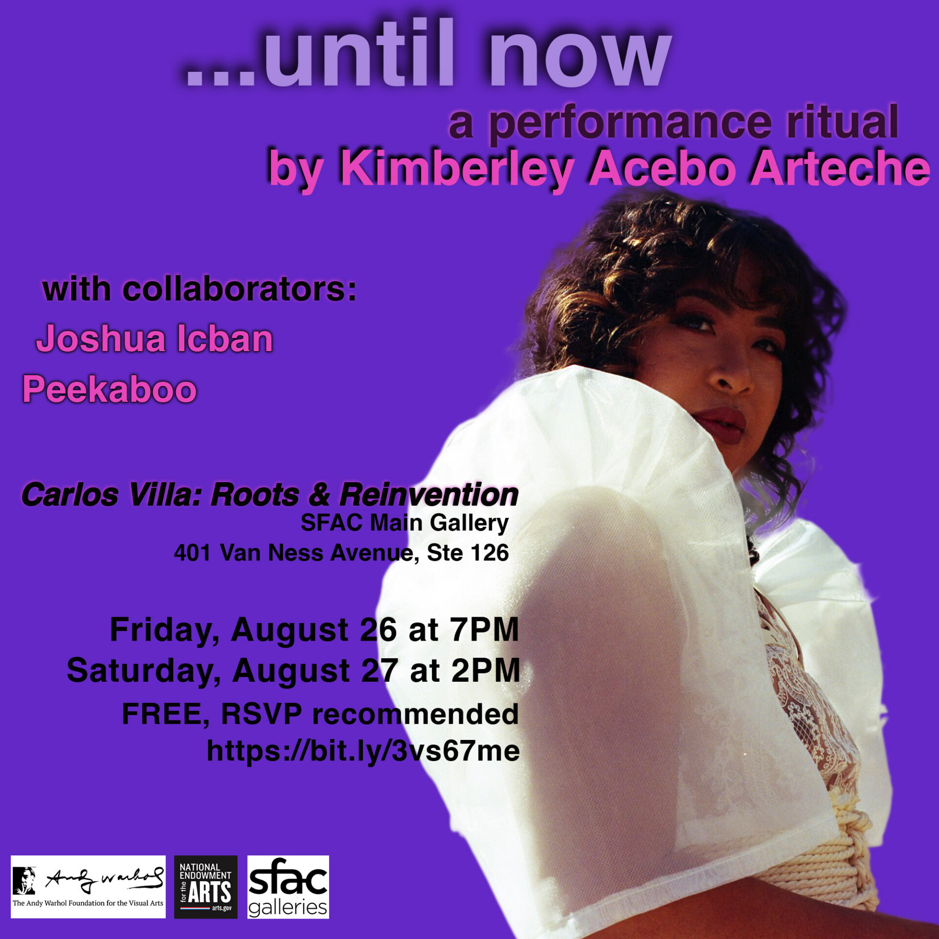 Kim Arteche at SFAC Galleries, Aug. 26&27, 2022